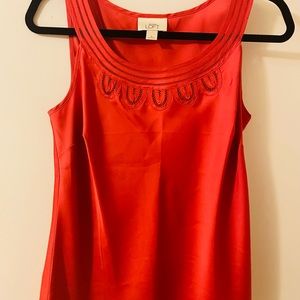 Loft sleeveless top